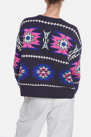 ETOILE Maglia girocollo MALDEN in Jacquard 