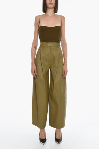 Pantaloni a 2 Pinces SEMIPLONGE in Pelle