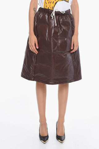 Padded Skirt with Drawstring