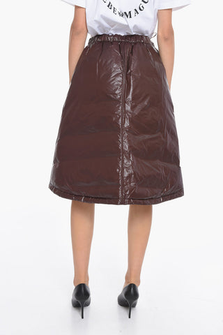 Padded Skirt with Drawstring