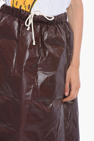 Padded Skirt with Drawstring