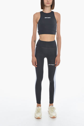 Active Cropped Top with Side Bands