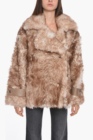 Shearling JORDAN Jacket with Soft-leather details