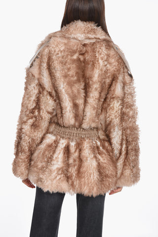 Shearling JORDAN Jacket with Soft-leather details