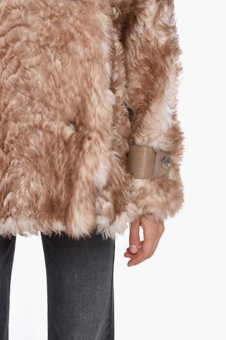 Shearling JORDAN Jacket with Soft-leather details