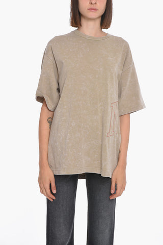 Acid Wash Effect UNISEX Crew-Neck T-shirt