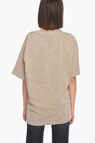 Acid Wash Effect UNISEX Crew-Neck T-shirt