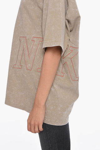 Acid Wash Effect UNISEX Crew-Neck T-shirt