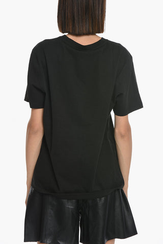 Loose-fit T-shirt with Logo Print