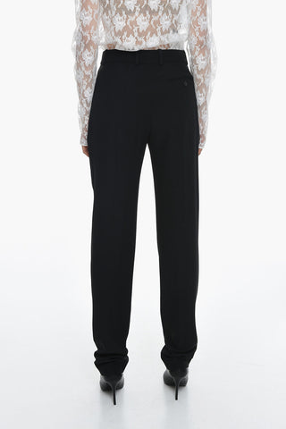 Pantaloni Sartoriali in Misto Viscosa