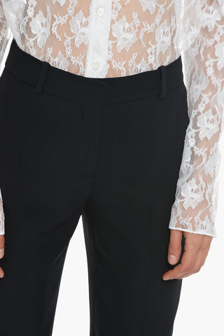Pantaloni Sartoriali in Misto Viscosa