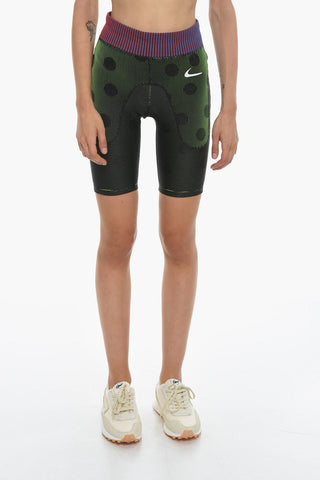 NIKE Gestreifte Active-Biker-Shorts