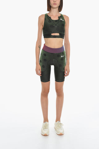 NIKE Gestreifte Active-Biker-Shorts
