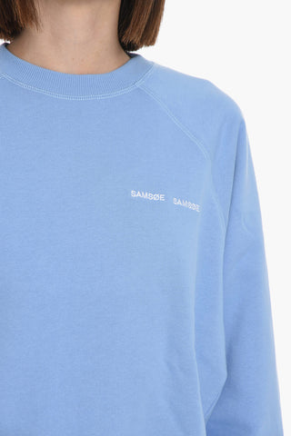 Crew Neck GITTA Fleece Cotton Sweatshirt