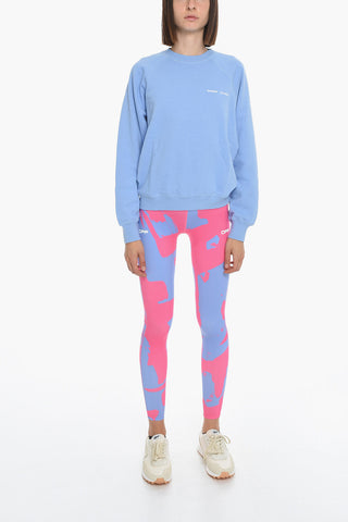 Crew Neck GITTA Fleece Cotton Sweatshirt