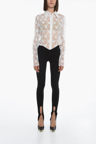 V-Cut Stirrup Leggings