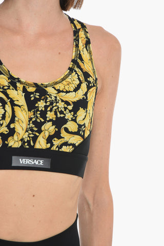 Baroque Motif Sportive Top