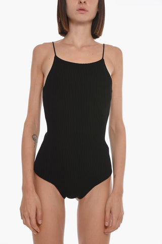 Ribbed LOURDER Stretchy Bodysuit Top