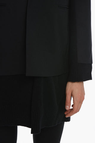 JUN TAKAHASHI Knitted Detail Wool Blazer