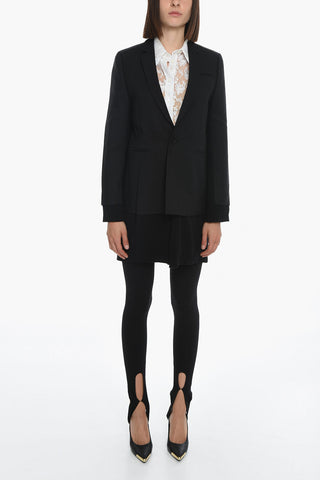 JUN TAKAHASHI Knitted Detail Wool Blazer