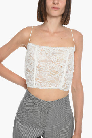 Top Corsetto O-LOVER in Pizzo