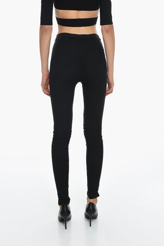 FOGACHINE Leggings Foderati con Arricciatura
