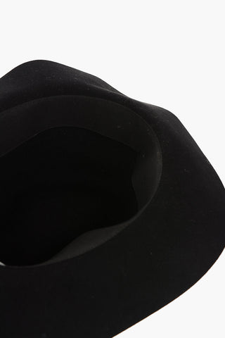 Felt DIGESTIVO Hat With Leather Details