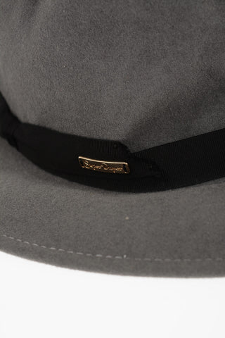 Cappello Hobo in Feltro di Coniglio