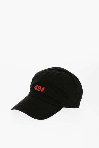 Cotton Cap with Embossed Logo