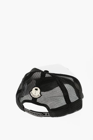 GENIUS 8 PALM ANGELS Cappello da Baseball in Cotone e Mesh con Patch Teddy