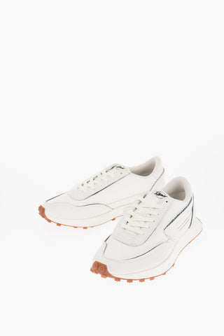 Meash and Suede S-RACER LC Low-Top Sneakers