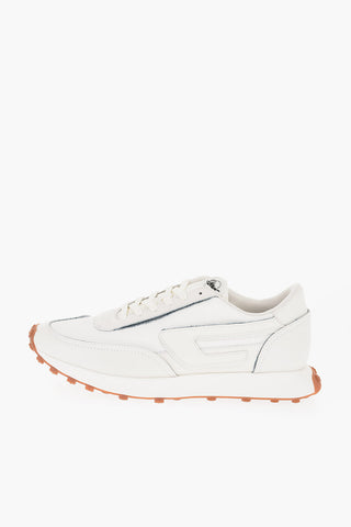 Meash and Suede S-RACER LC Low-Top Sneakers