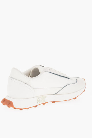 Meash and Suede S-RACER LC Low-Top Sneakers