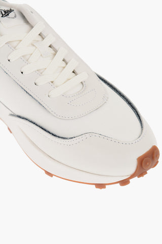 Meash and Suede S-RACER LC Low-Top Sneakers