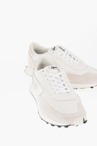 Sneakers Basse S-RACER LC in Camoscio e Tessuto
