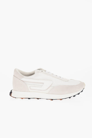 Sneakers Basse S-RACER LC in Camoscio e Tessuto