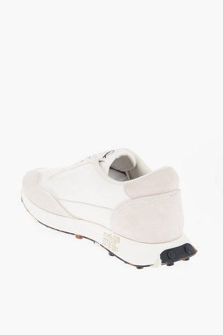 Sneakers Basse S-RACER LC in Camoscio e Tessuto