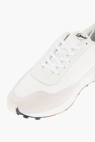 Sneakers Basse S-RACER LC in Camoscio e Tessuto