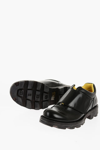 Patnt Leather D-HAMMER Mock strap Sneakers