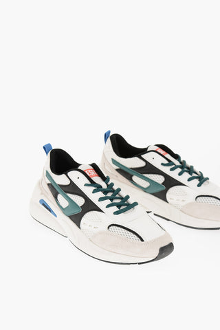 Fabric S-SERENDIPITY SPORT Low Top Sneakers with Perforated Details