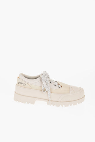 Fabric D-HIKO Low-Top Sneakers with Tank Sole