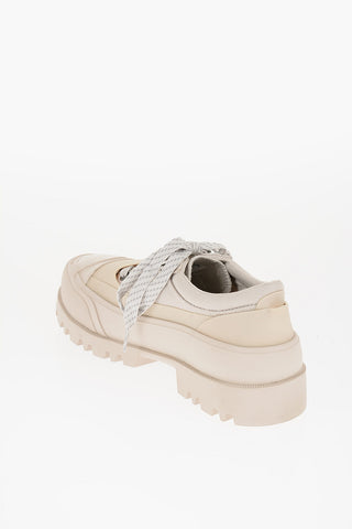 Fabric D-HIKO Low-Top Sneakers with Tank Sole