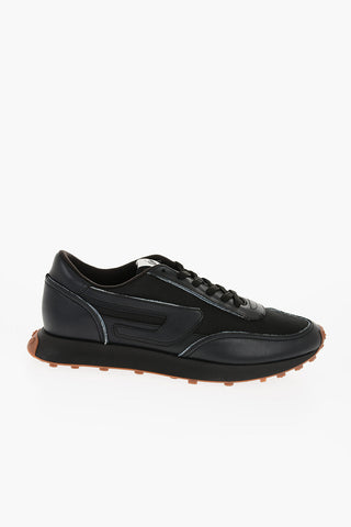 Meash and Suede S-RACER LC Low-Top Sneakers