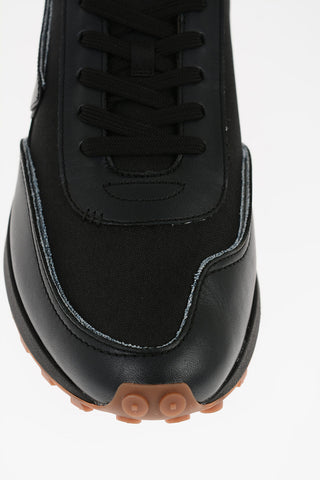 Meash and Suede S-RACER LC Low-Top Sneakers