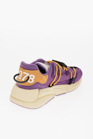 Sneakers Basse S-SERENDIPITY  Bicolore in Mesh E Eco Pelle con Suola a Contrasto