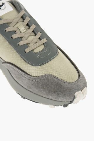Fabric S-RACER LC Sneakers with Suede Details