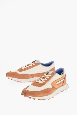 Suede and Fabric S-RACER LC Low Top Sneakers