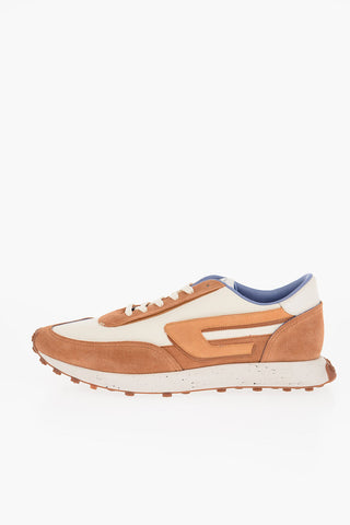 Suede and Fabric S-RACER LC Low Top Sneakers