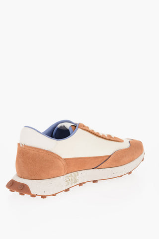 Suede and Fabric S-RACER LC Low Top Sneakers