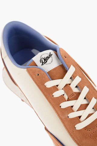 Suede and Fabric S-RACER LC Low Top Sneakers